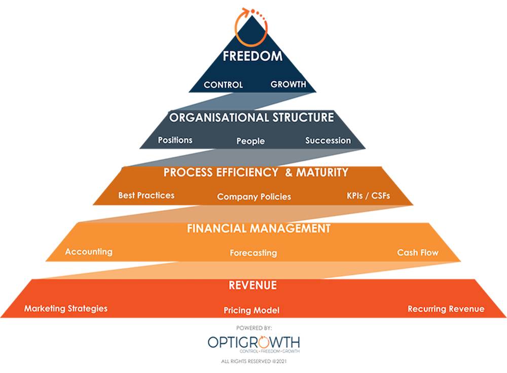 Optigrowth Pyramid Graphic